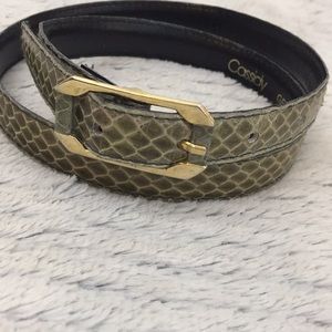 Snake Skin Belt